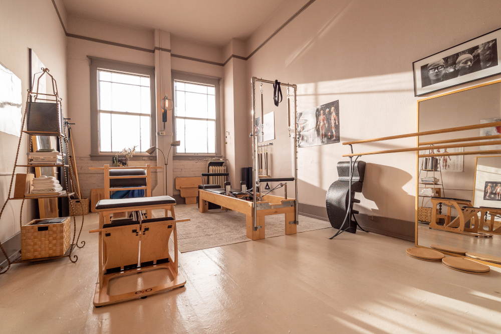 Sideways angle of a Tacoma Pilates Studio